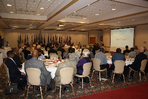 In February, the chapter gathers for the last time at the Fort McPherson facility before they transition to a new facility in Atlanta due to the Base Realignment and Closure. 